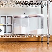 21" Deep x 48" Wide 2 Tier Chrome Wire Starter Unit