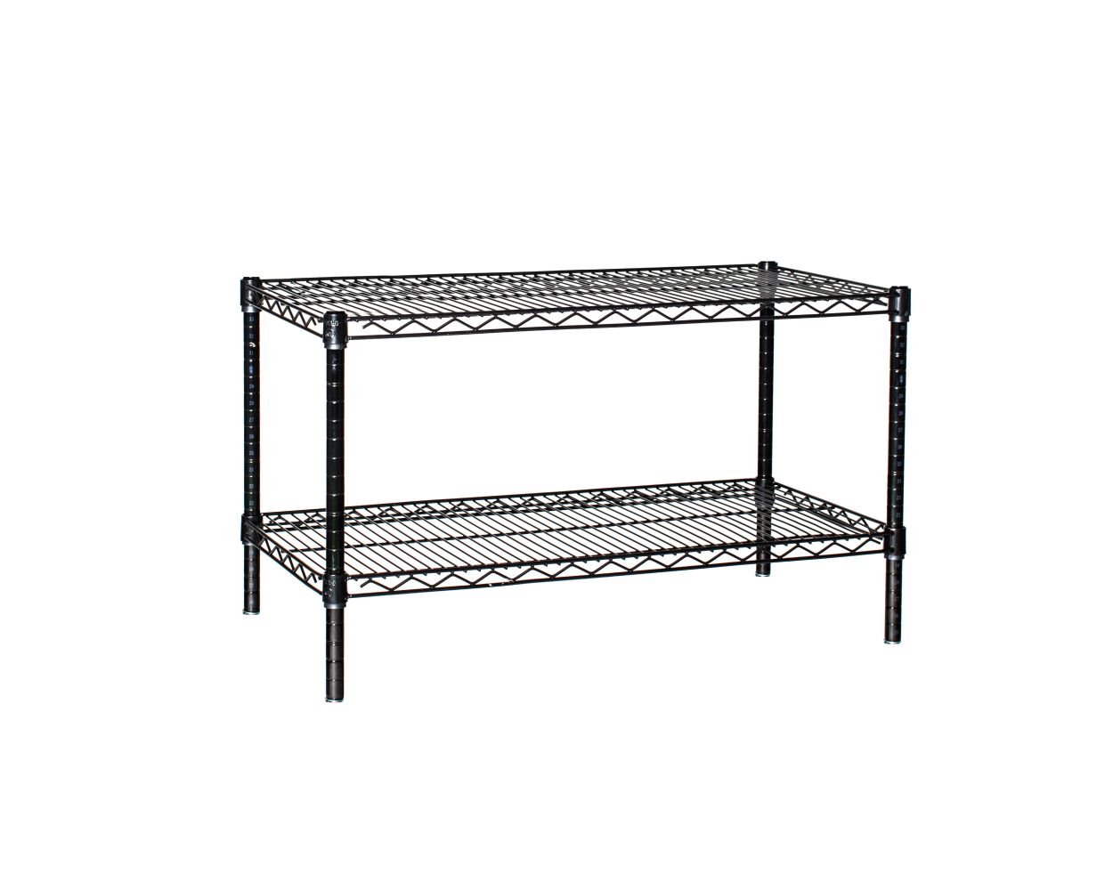 24" Deep x 72" Wide x 36" High 2 Tier Starter Shelving Unit