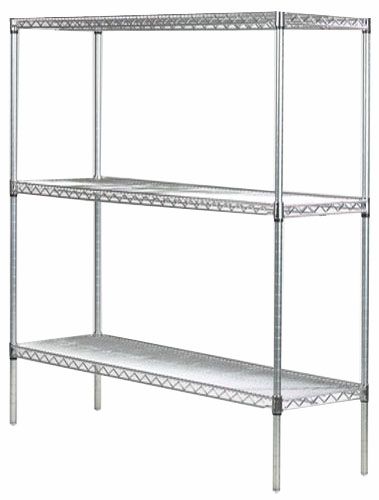 18" Deep x 18" Wide x 54" High 3 Tier Starter Shelving Unit