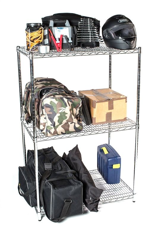 36" Deep x 60" Wide x 96" High 3 Tier Starter Shelving Unit