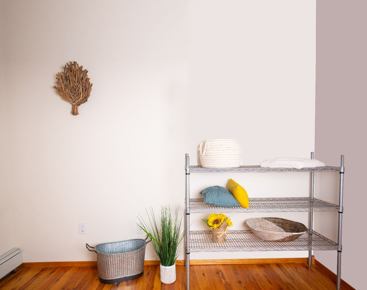 21" Deep x 42" Wide  3 Tier Gray Wire Shelf Truck