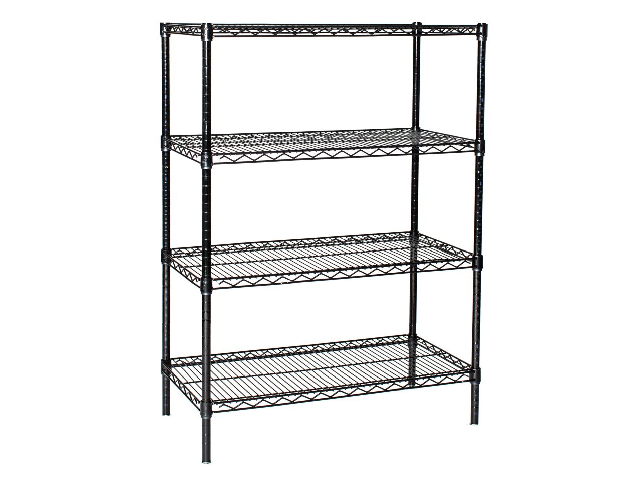 12" Deep x 72" Wide x 96" High 4 Tier Starter Shelving Unit