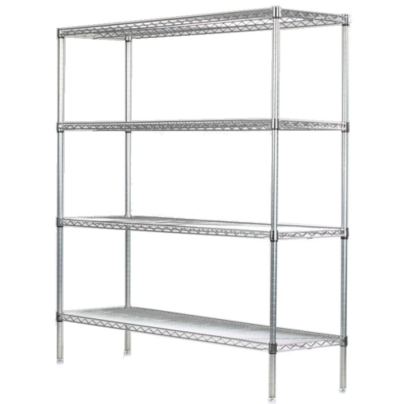 30" Deep x 36" Wide x 96" High 4 Tier Starter Shelving Unit
