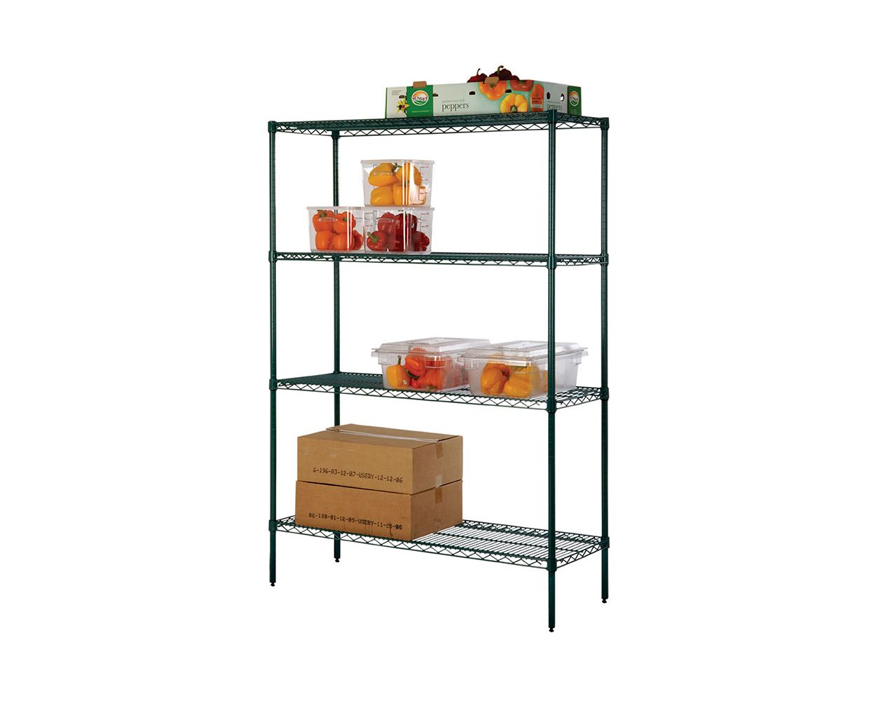 21" Deep x 42" Wide x 96" High 4 Tier Starter Shelving Unit