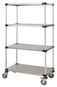 5 Tier Solid Galvanized Shelf Truck