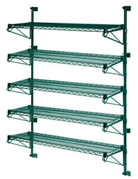 Freezer Adjustable Wall Mount Shelving