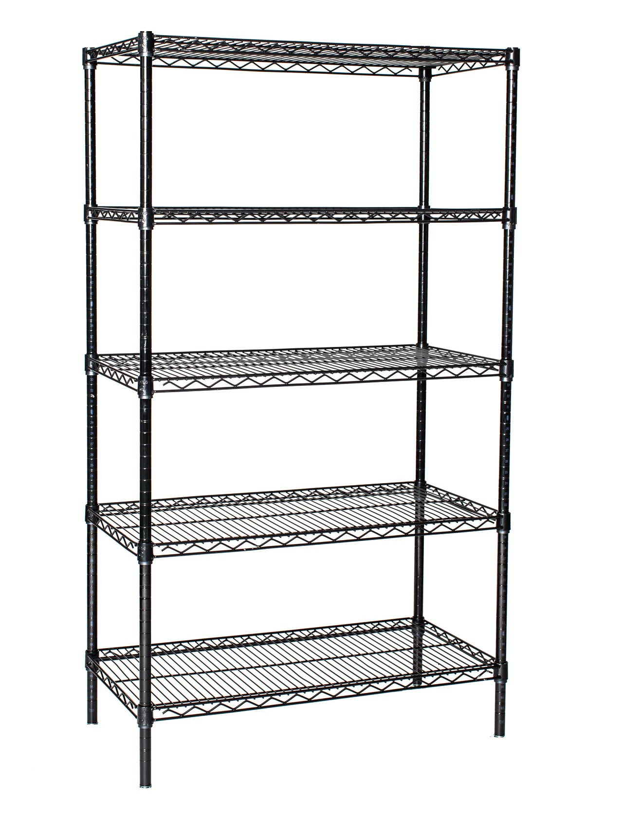 30" Deep x 72" Wide x 74" High 5 Tier Starter Shelving Unit