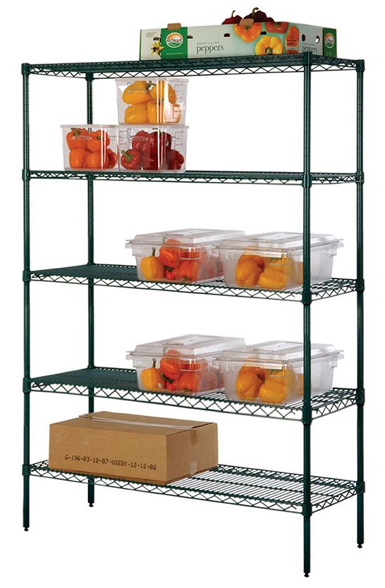24" Deep x 24" Wide 5 Tier Freezer Wire Starter Unit