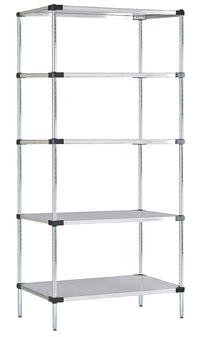 5 Tier Solid Stainless Shelf Truck
