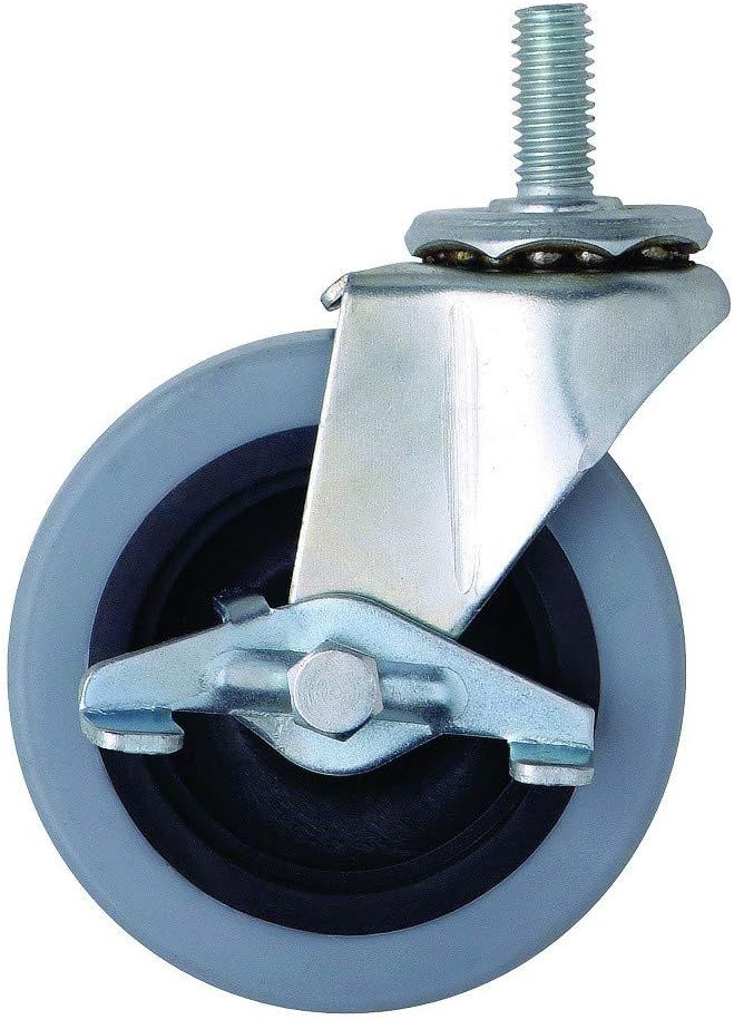 18" Deep x 30" Wide 3 Tier Chrome Mobile Basket Unit 1200lb total capacity