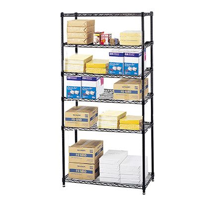 12" Deep x 60" Wide x 54" High 6 Tier Starter Shelving Unit