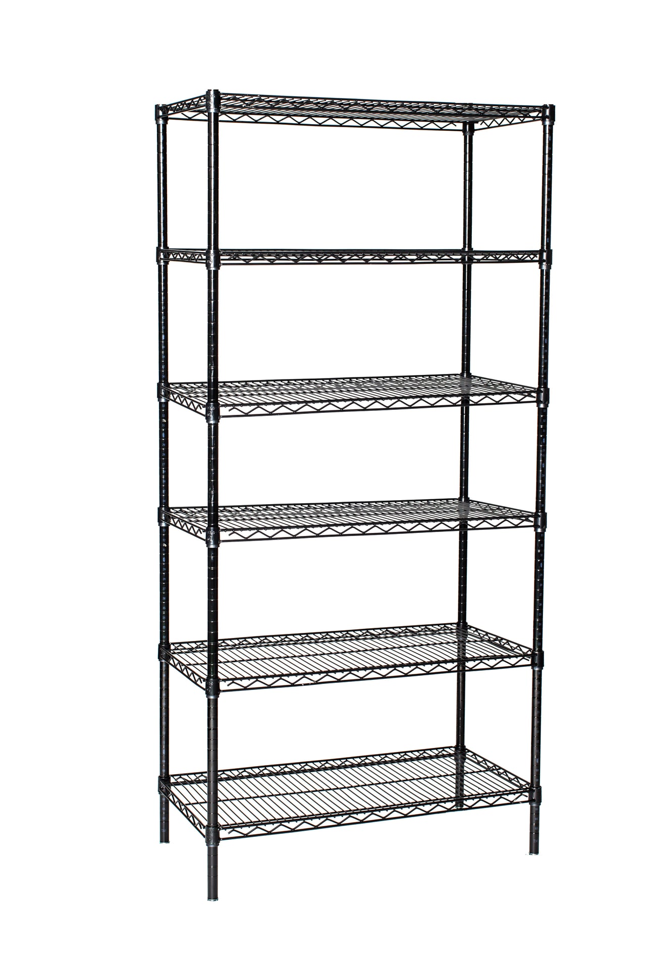 30" Deep x 42" Wide x 74" High 6 Tier Starter Shelving Unit