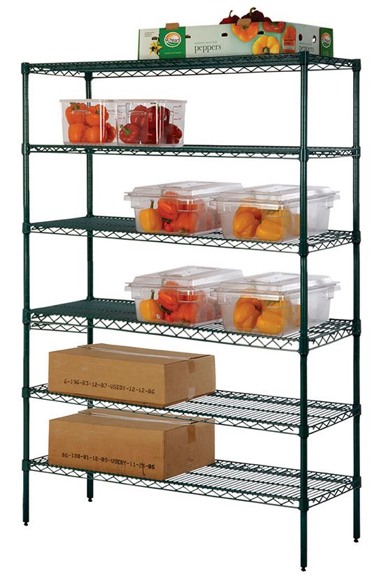 36" Deep x 36" Wide x 80" High 6 Tier Starter Shelving Unit