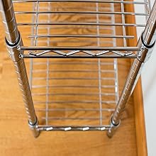 24" Deep x 48" Wide 2 Tier Stainless Steel Wire Starter Unit