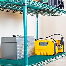 21" Deep x 72" Wide 4 Tier Freezer Wire Starter Unit