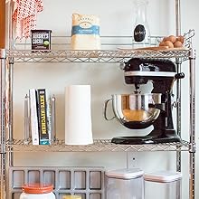 18" Deep x 24" Wide 3 Tier Black Wire Starter Unit