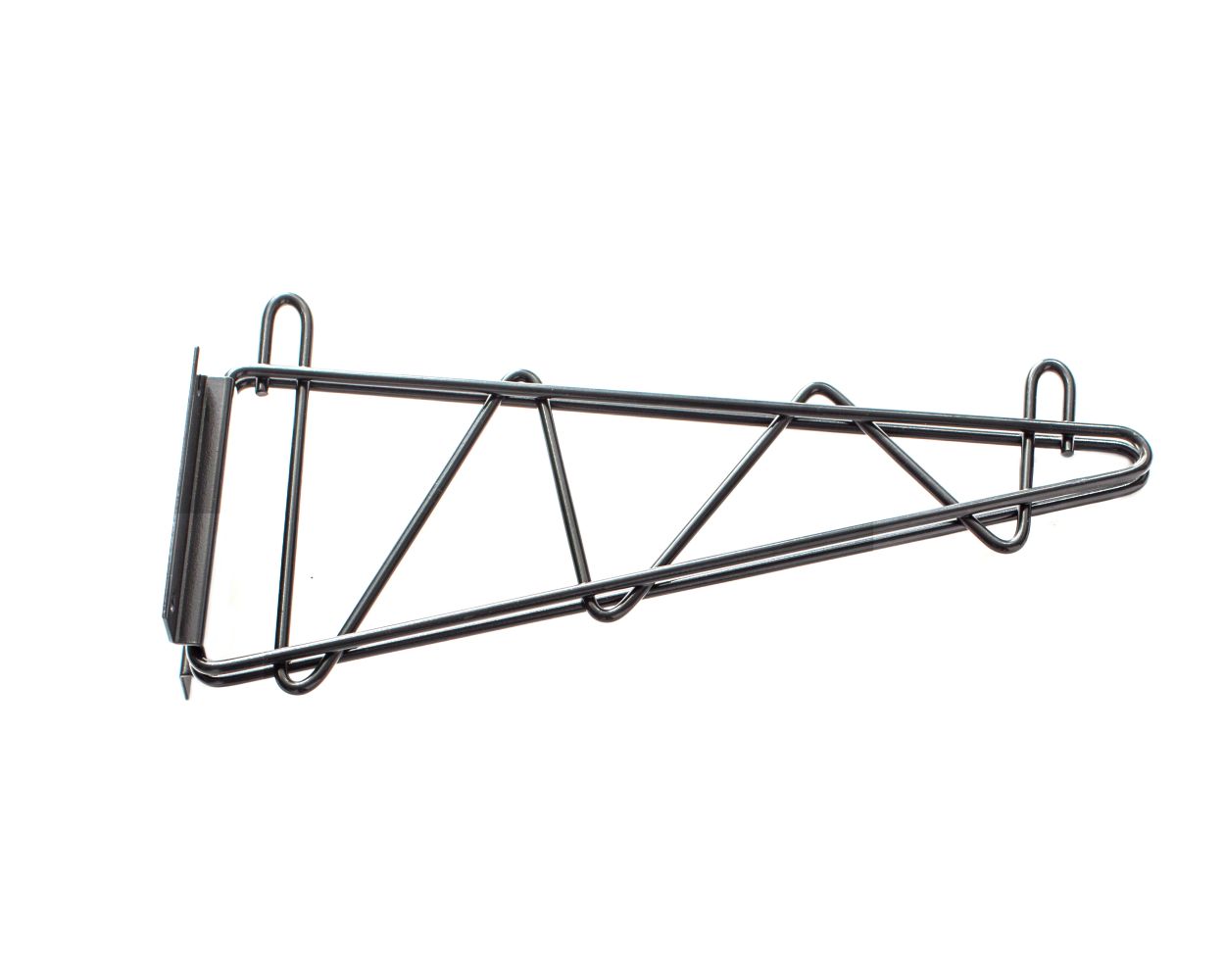 Black Fixed Wall Mount Brackets