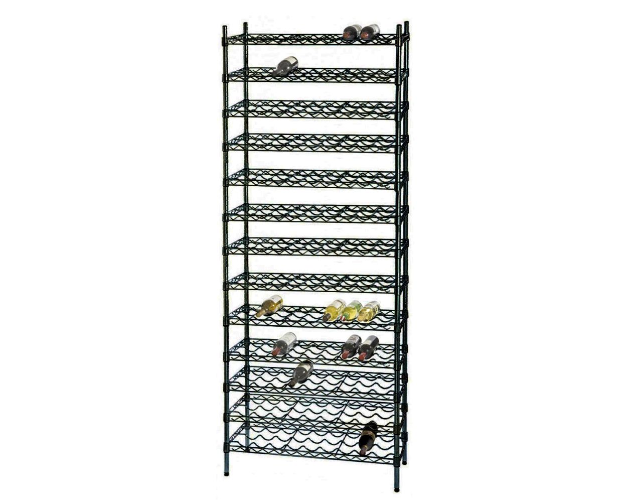 Black Single Wine Rack