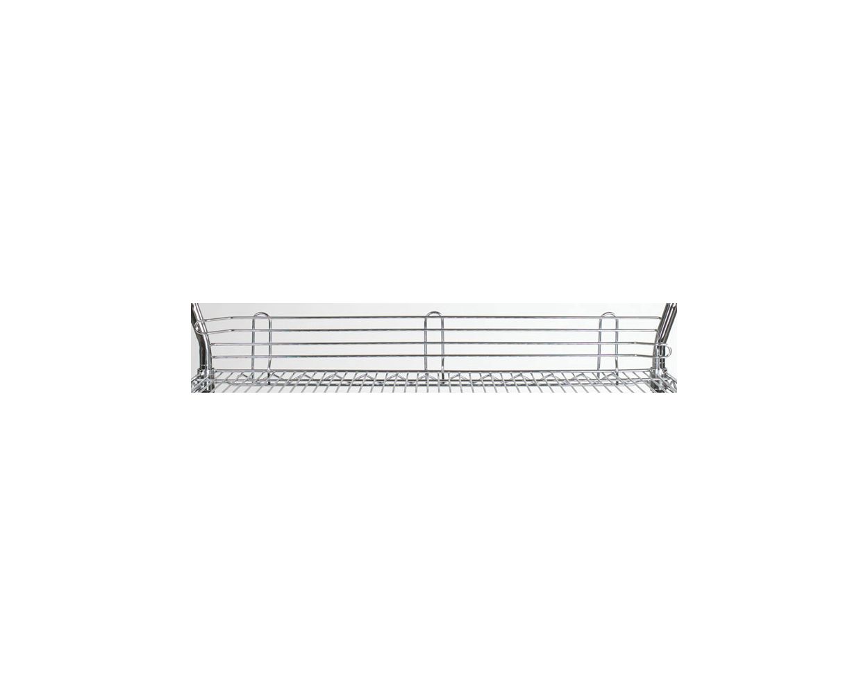 Wire Shelf Ledges - Chrome