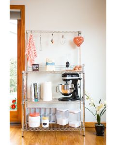 Classic Bakers Rack - Chrome