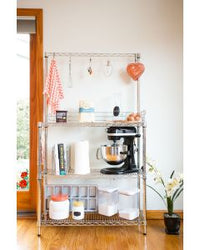 Classic Bakers Rack - Chrome