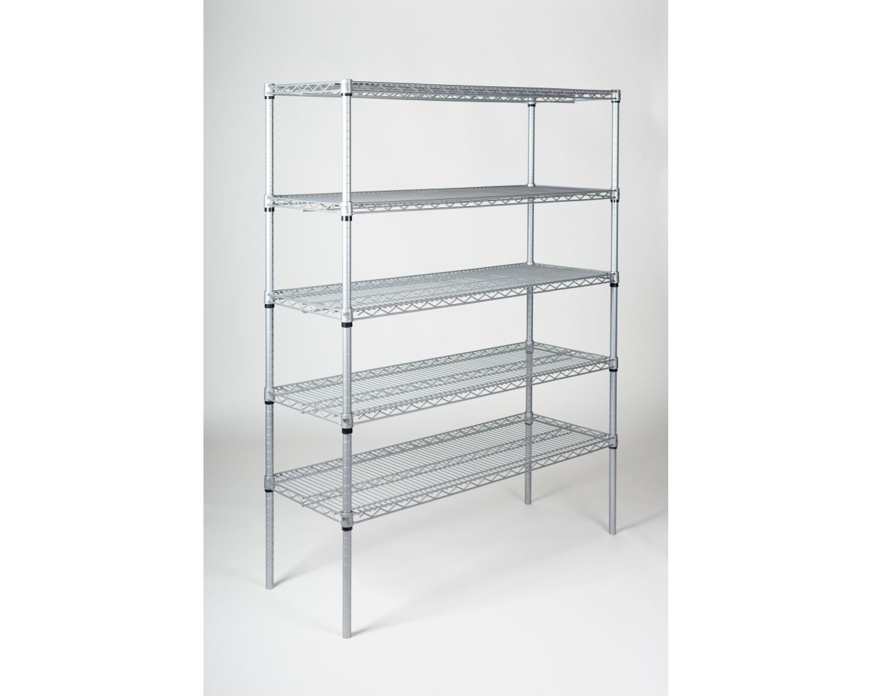 12" Deep x 42" Wide x 54" High 5 Tier Starter Shelving Unit