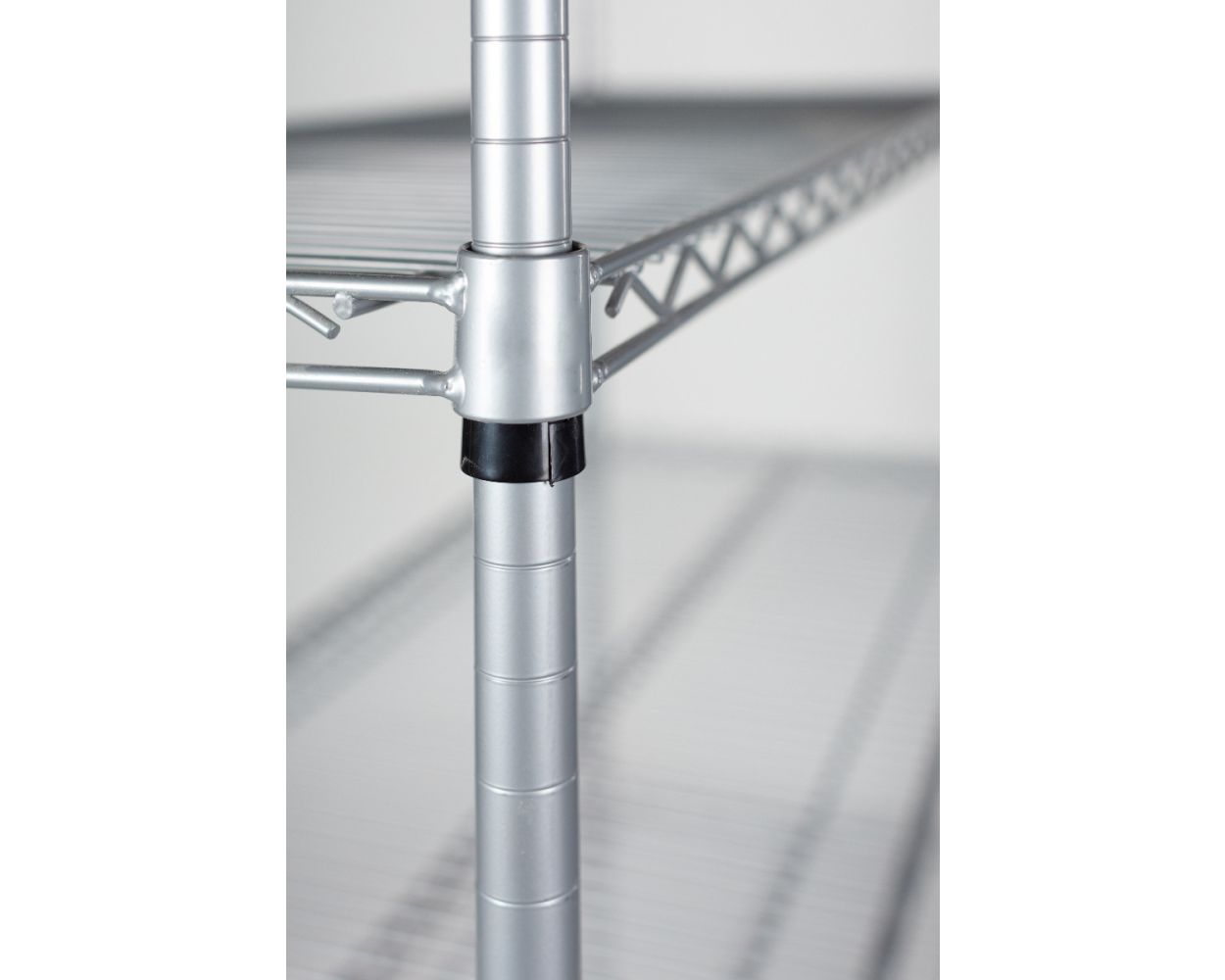 36" Deep x 30" Wide 2 Tier Gray Wire Starter Unit