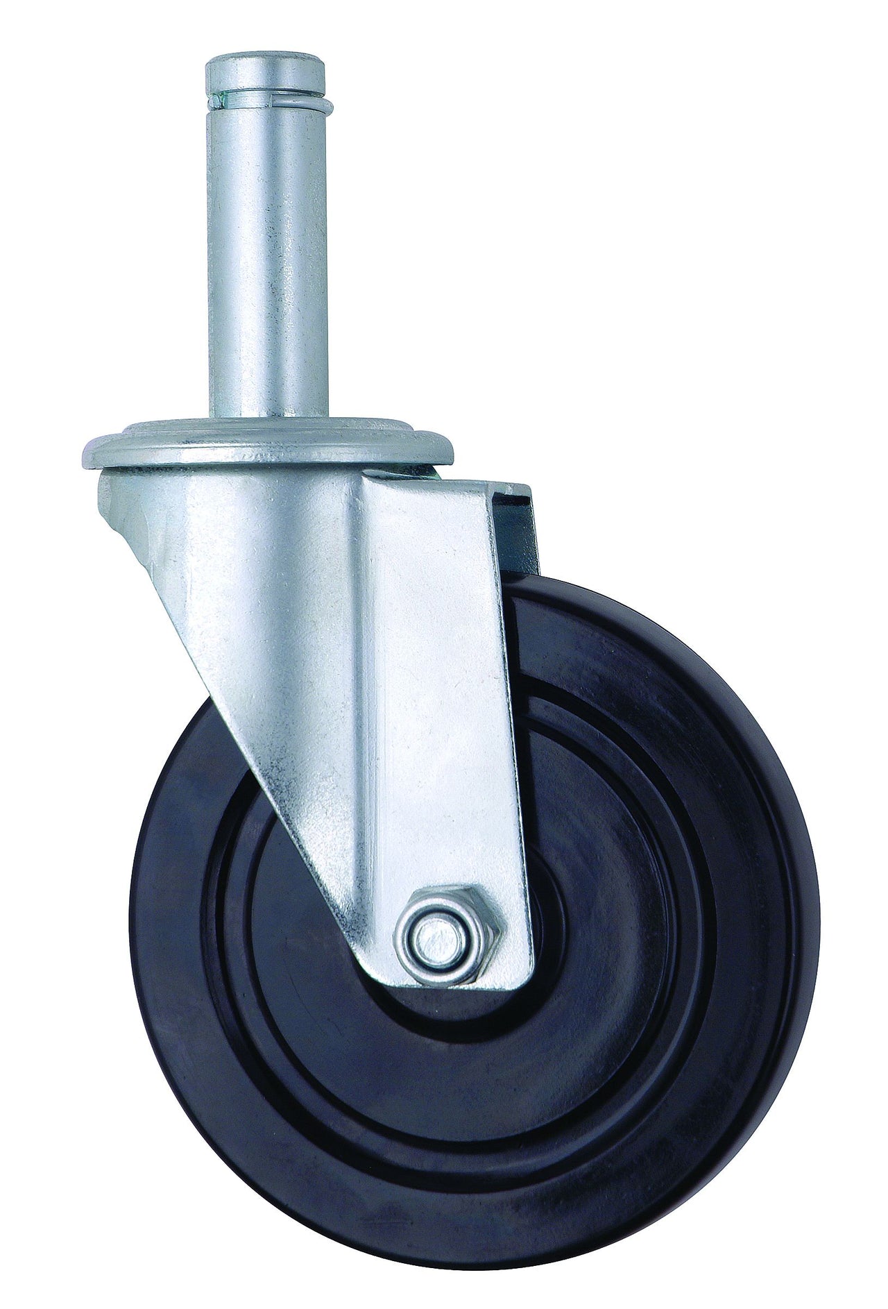 24" Deep x 72" Wide 6 Tier Chrome Wire Shelf Truck