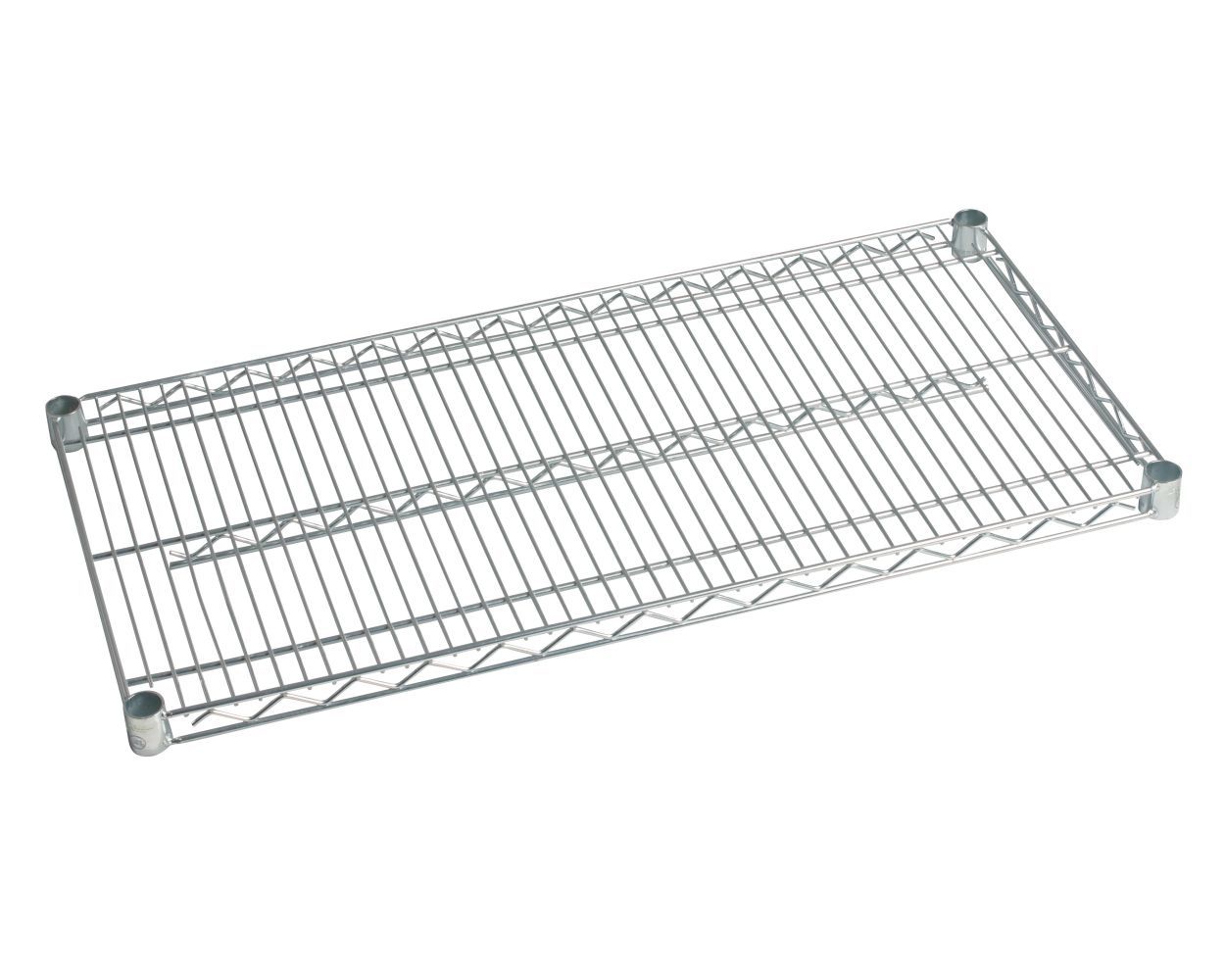 18" Deep x 36" Wide x 39" High Stainless Wire 3 Wire Shelves Utility Cart